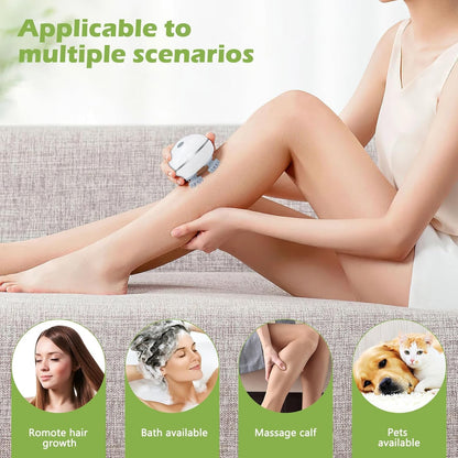 Scalp & Body Massager – 96 Silicone Nodes